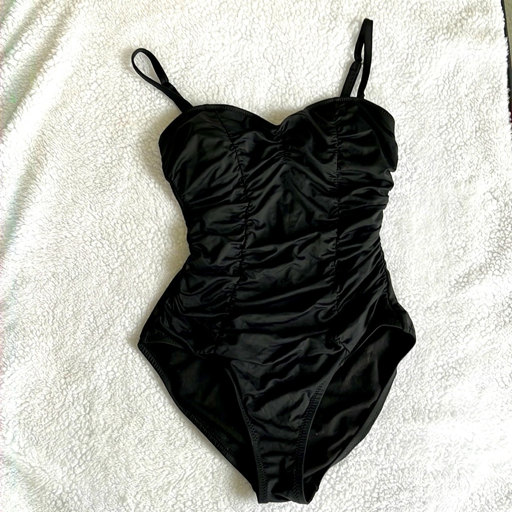 Ruched one piece Swimsuit